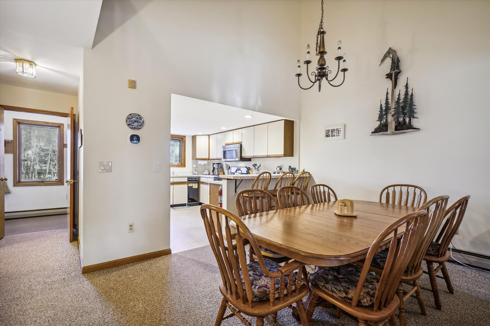 Open floor plan.