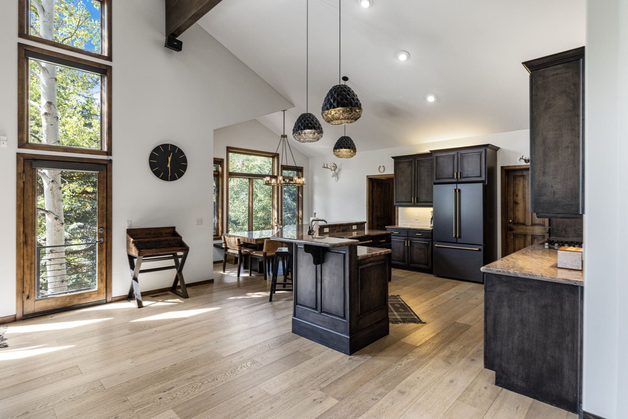 Our Luxury Park City Vacation Rental Featuring Open-Concept Design and Ample Seating.