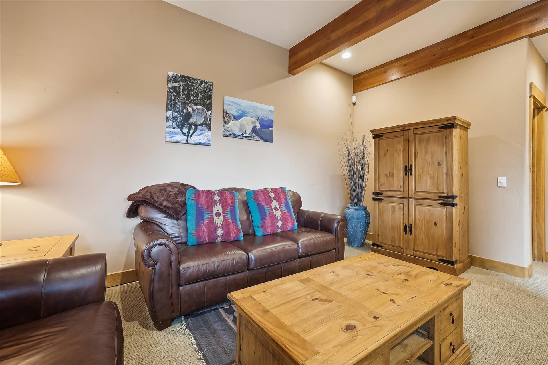 Downstairs Living Area, Alpine Vista Retreat, Breckenridge Vacation Rental