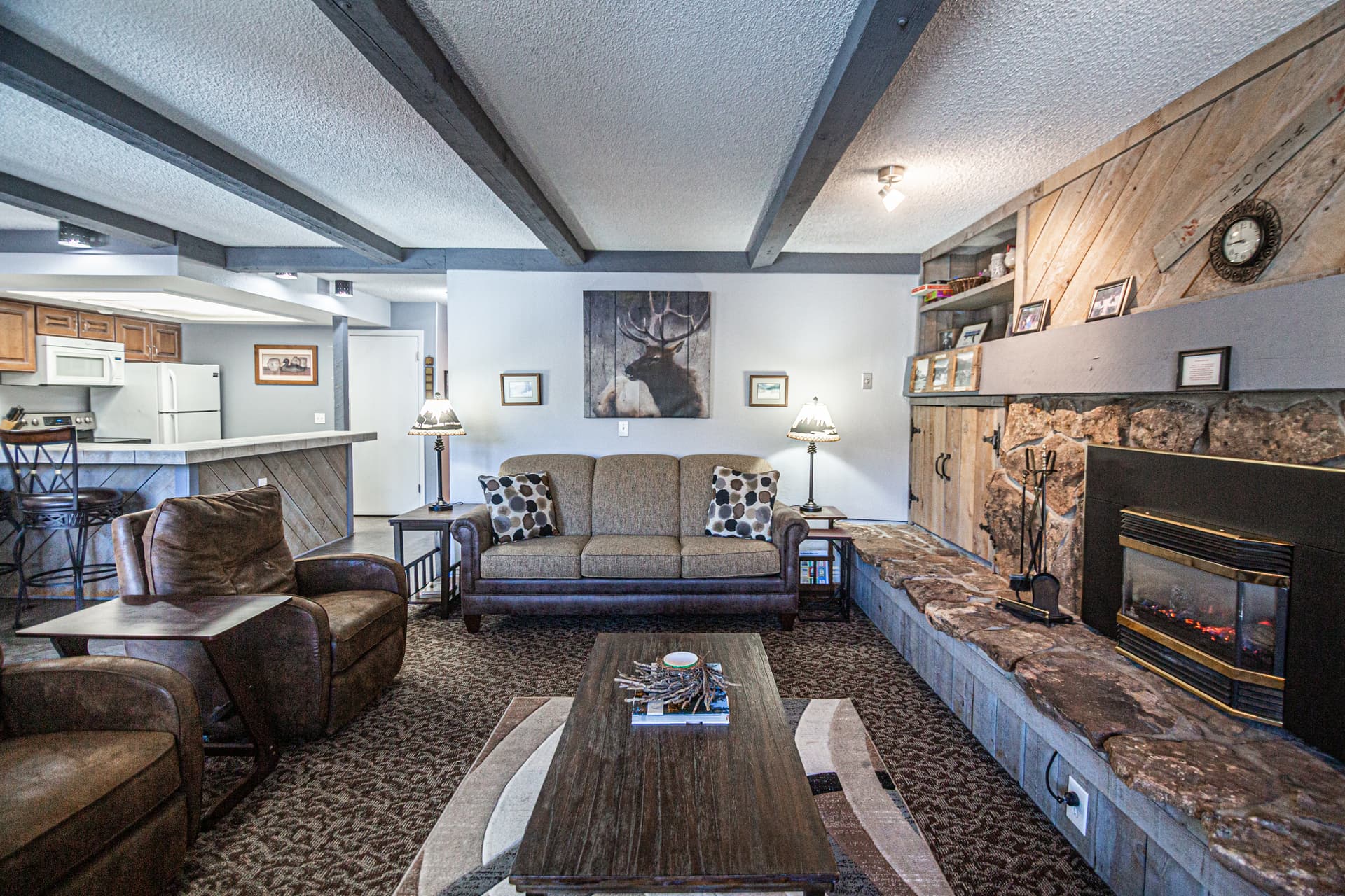 Living Room - Longbranch 216 - Breckenridge Vacation Rental