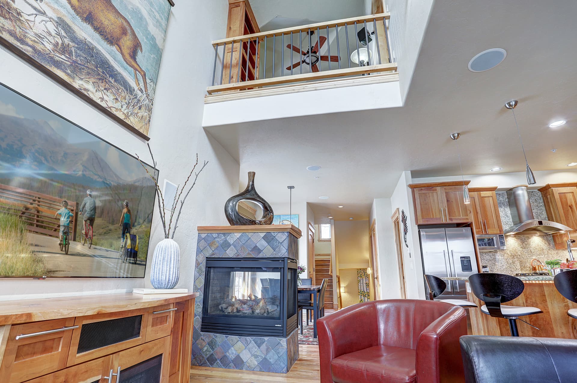 Living Area - Placer Ridge Lookout - Breckenridge Vacation Rental