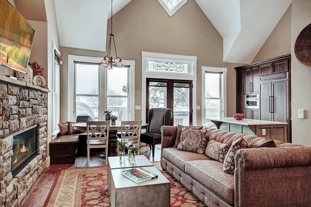 Living Area - Ridge Street Lookout - Breckenridge Vacation Rental