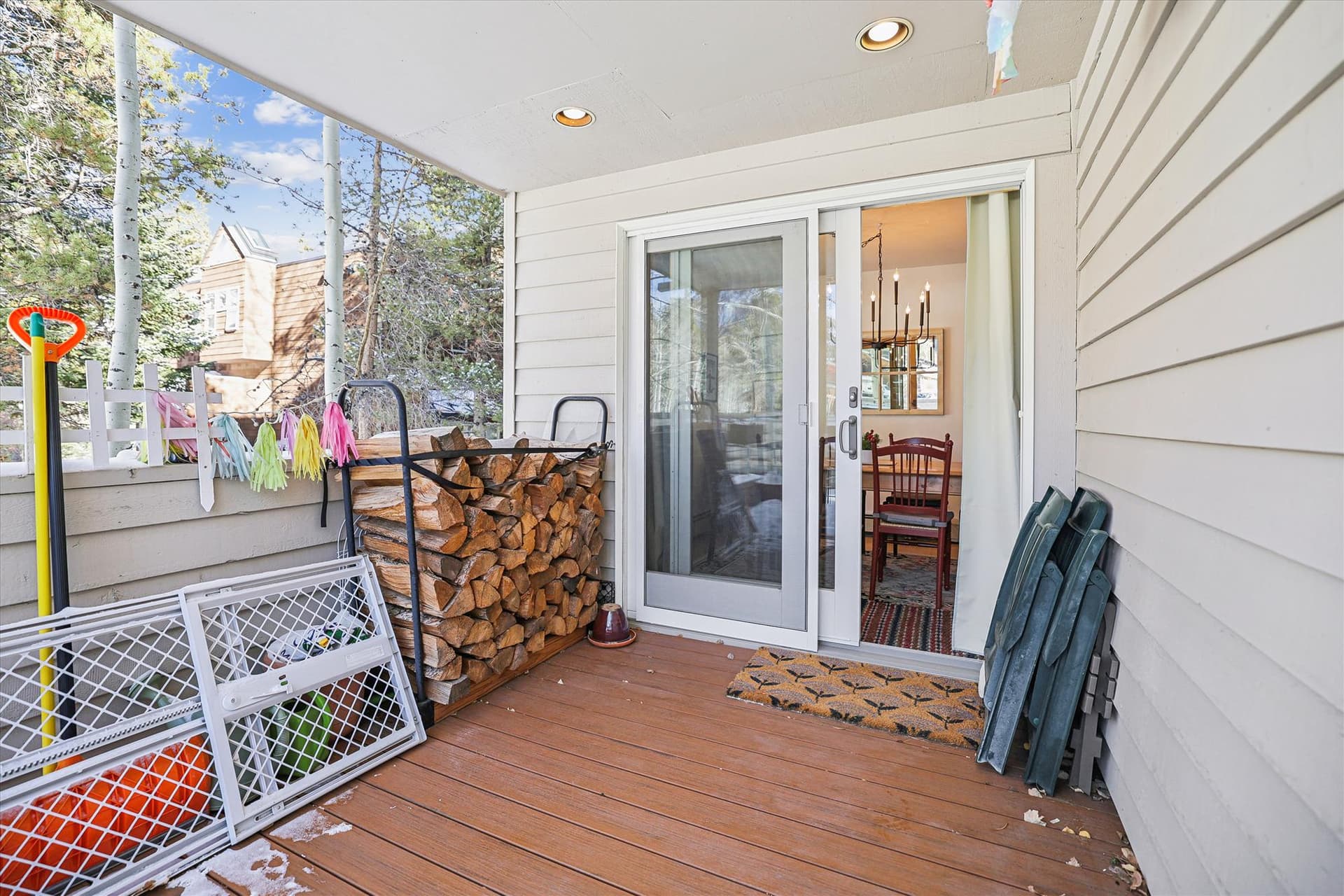 Deck - River Glen 107C - Frisco Vacation Rental