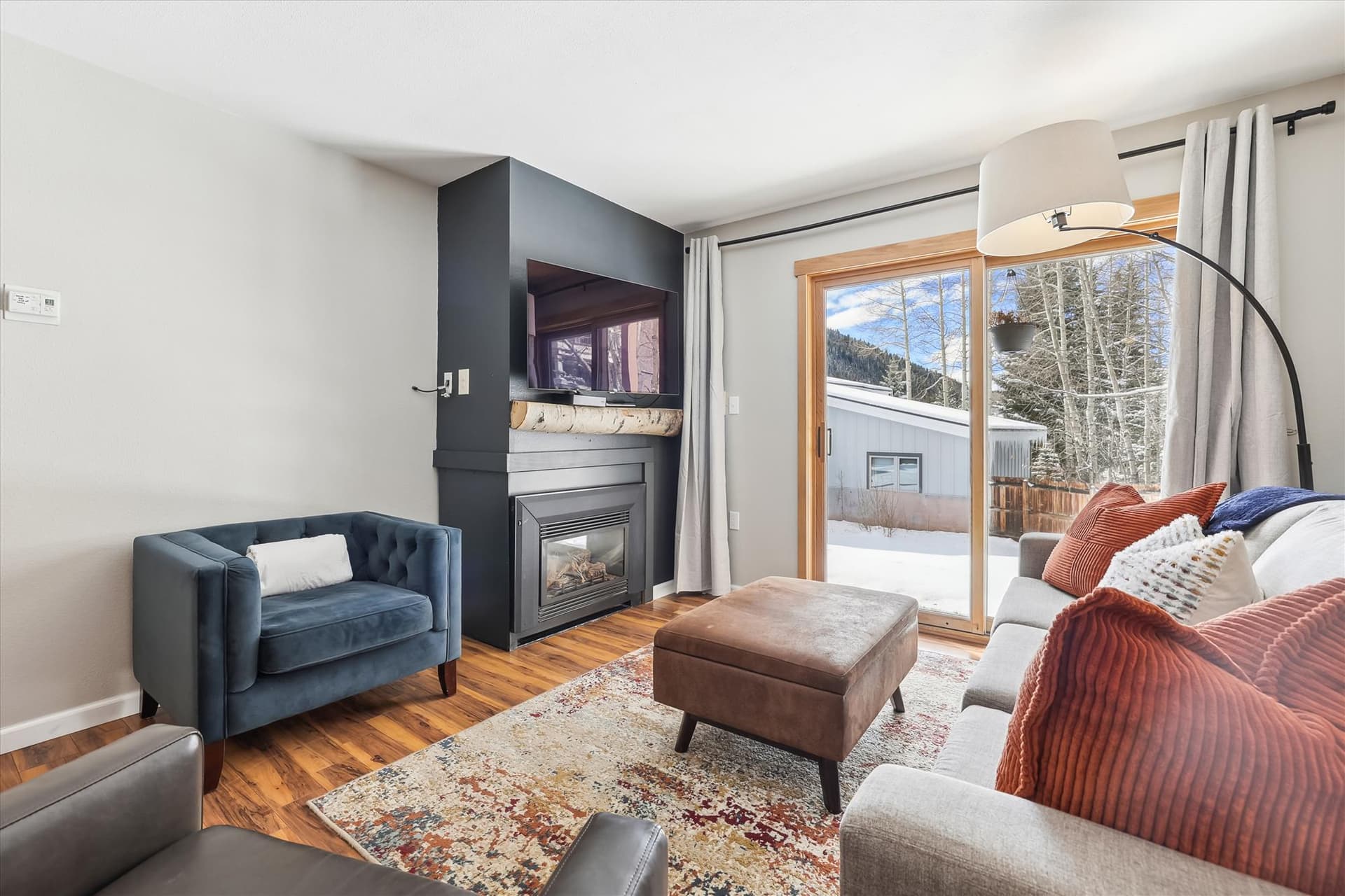 Living Room, Snowdance 102A, Breckenridge Vacation Rental