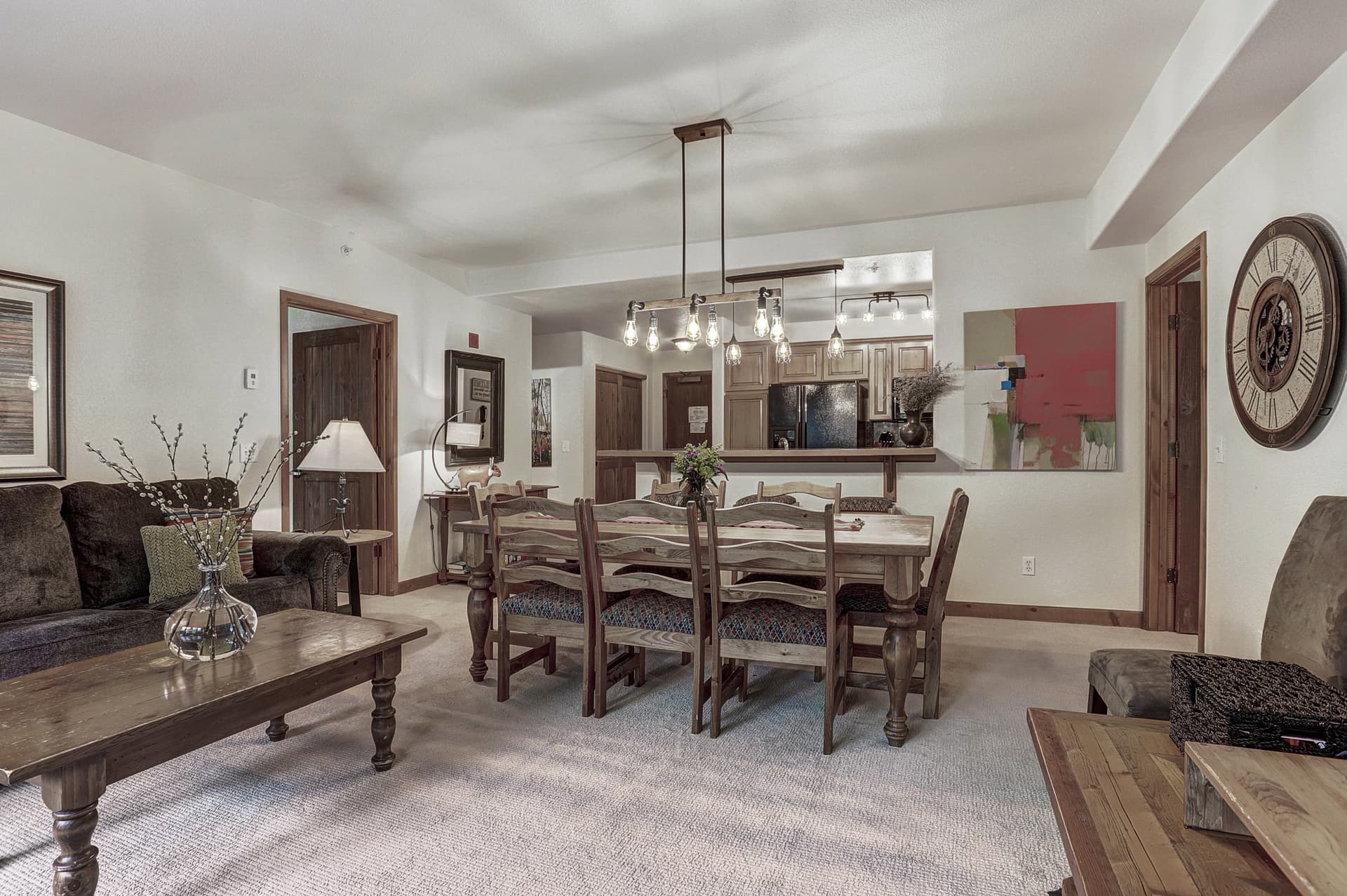 Dining Area, Tyra Riverbend 213, Breckenridge Vacation Rental