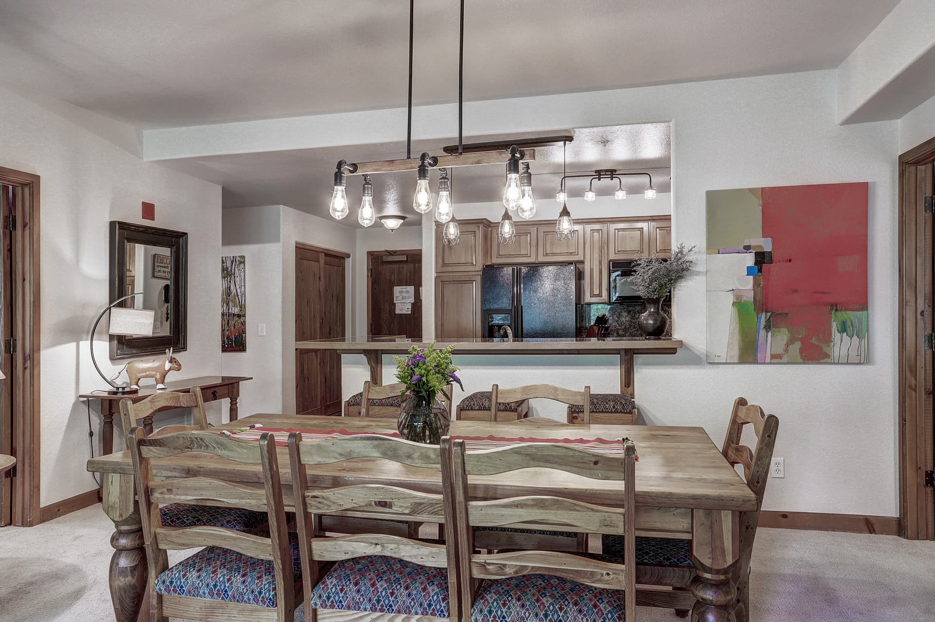 Dining Area, Tyra Riverbend 213, Breckenridge Vacation Rental