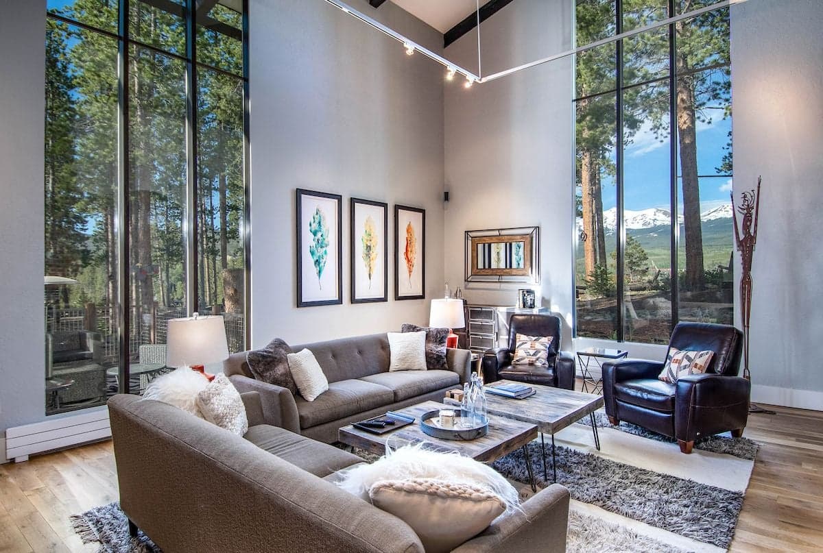 Living Area - Miners Peak Residence - Breckenridge Vacation Rental