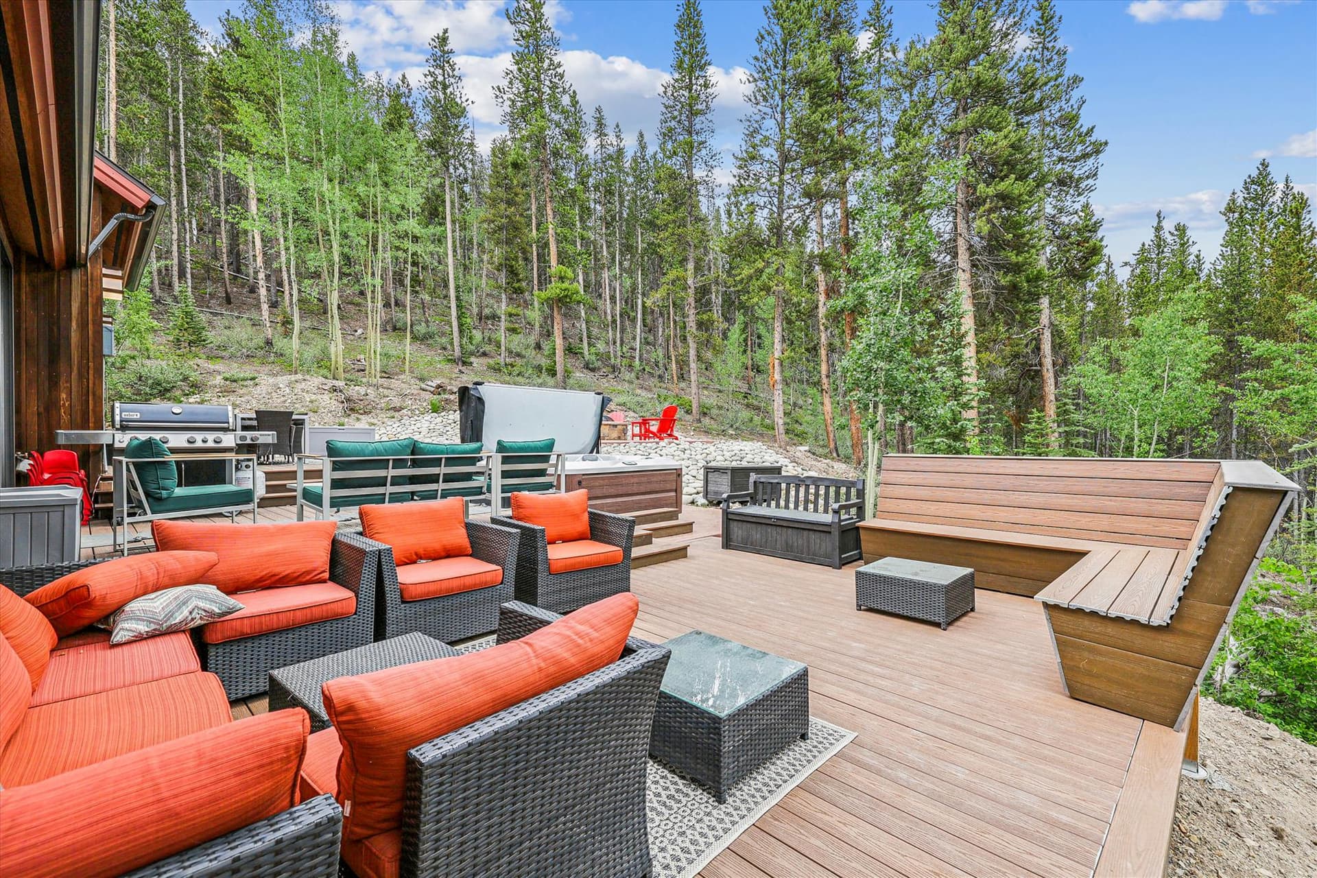 Outdoor Living Area, Stormbunker Paradise, Breckenridge Vacation Rental