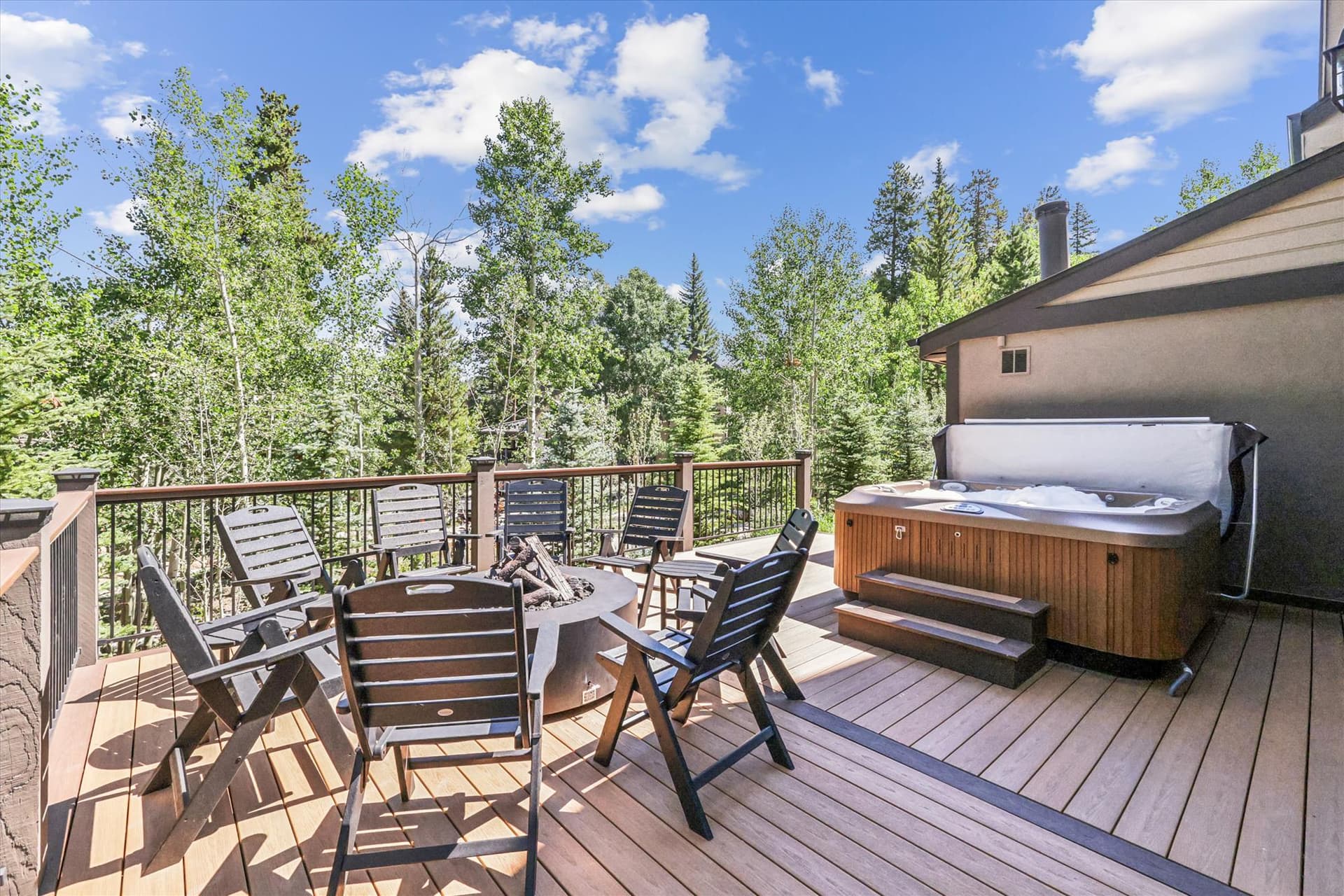 Deck - Friendly Fox Chalet - Breckenridge Vacation Rental