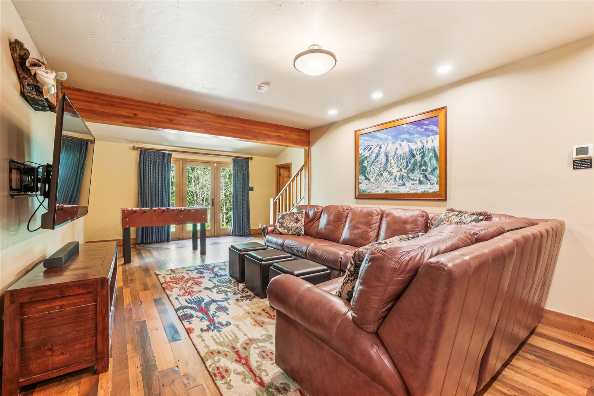 Living Area - Friendly Fox Chalet - Breckenridge Vacation Rental
