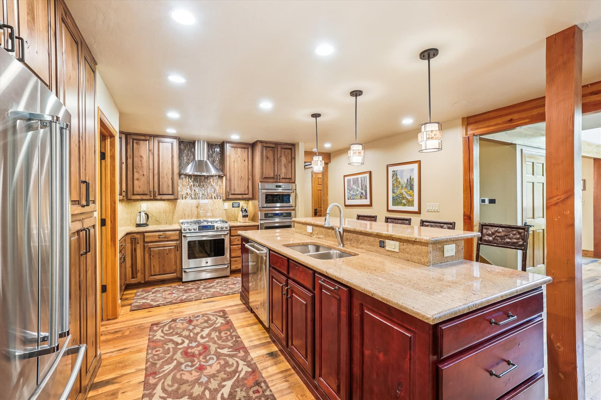 Kitchen - Friendly Fox Chalet - Breckenridge Vacation Rental