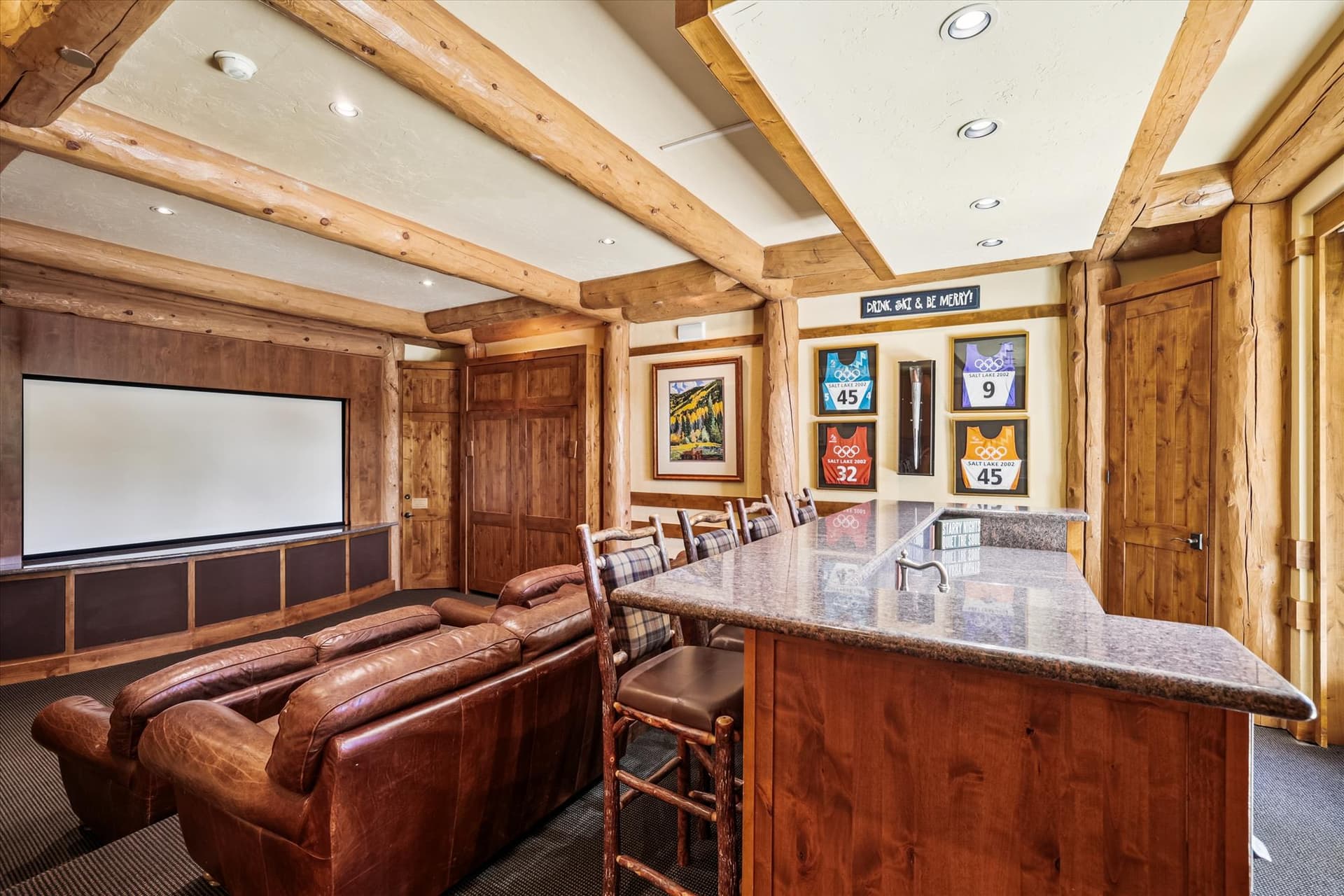 Theater Room - Rubywood - Breckenridge Vacation Rental