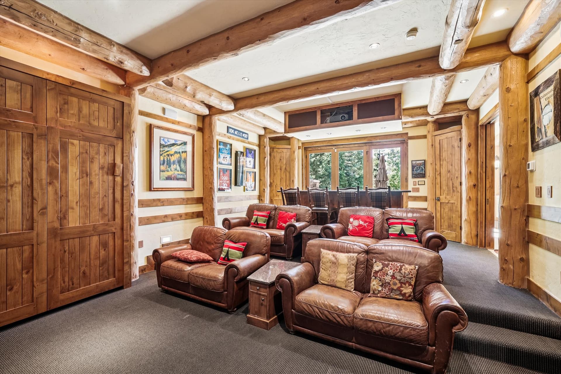 Theater Room - Rubywood - Breckenridge Vacation Rental