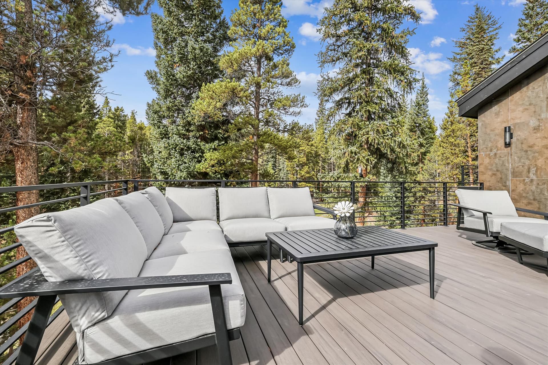 Deck - Summit Solitude Estate - Breckenridge Vacation Rental