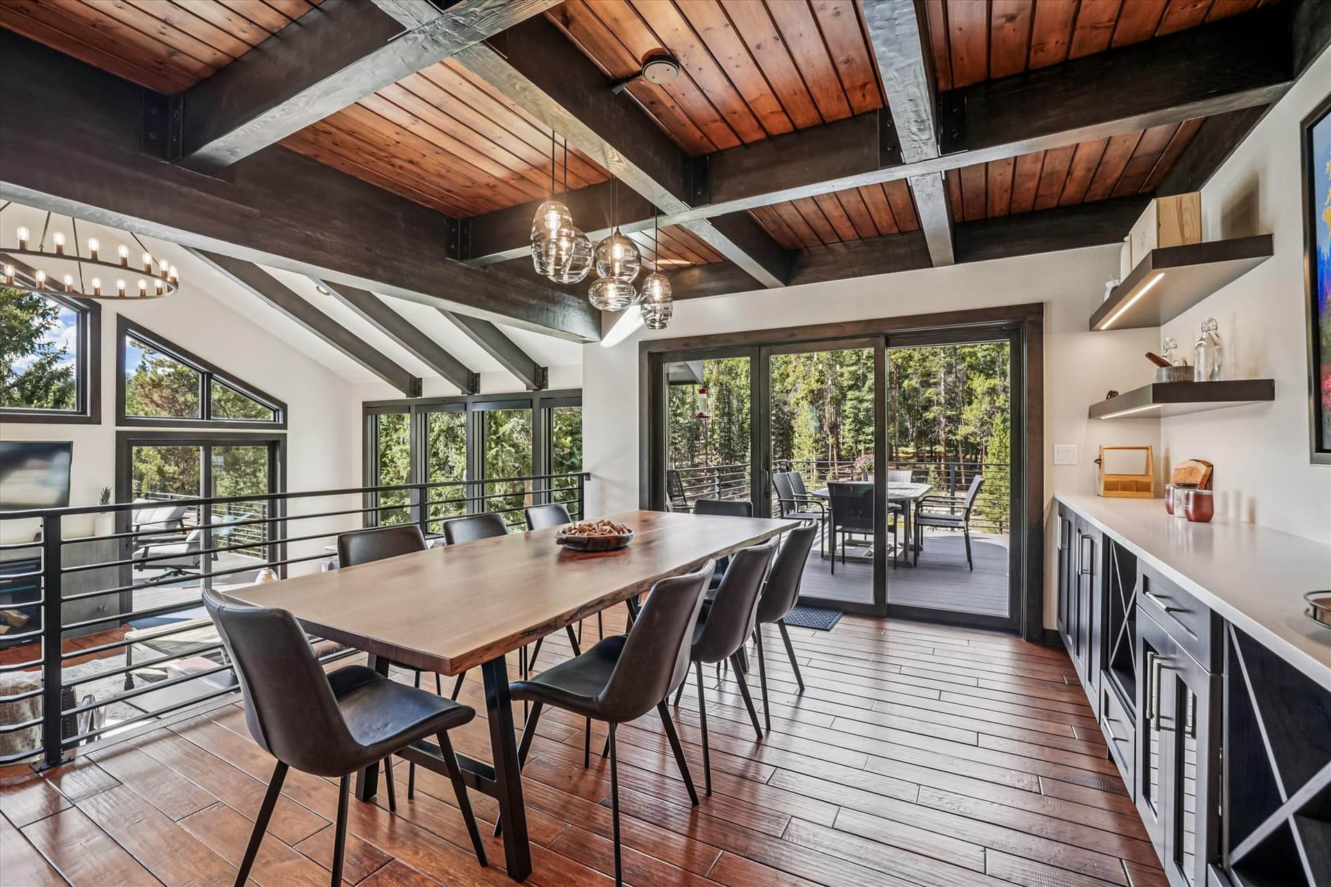 Dining Area - Summit Solitude Estate - Breckenridge Vacation Rental