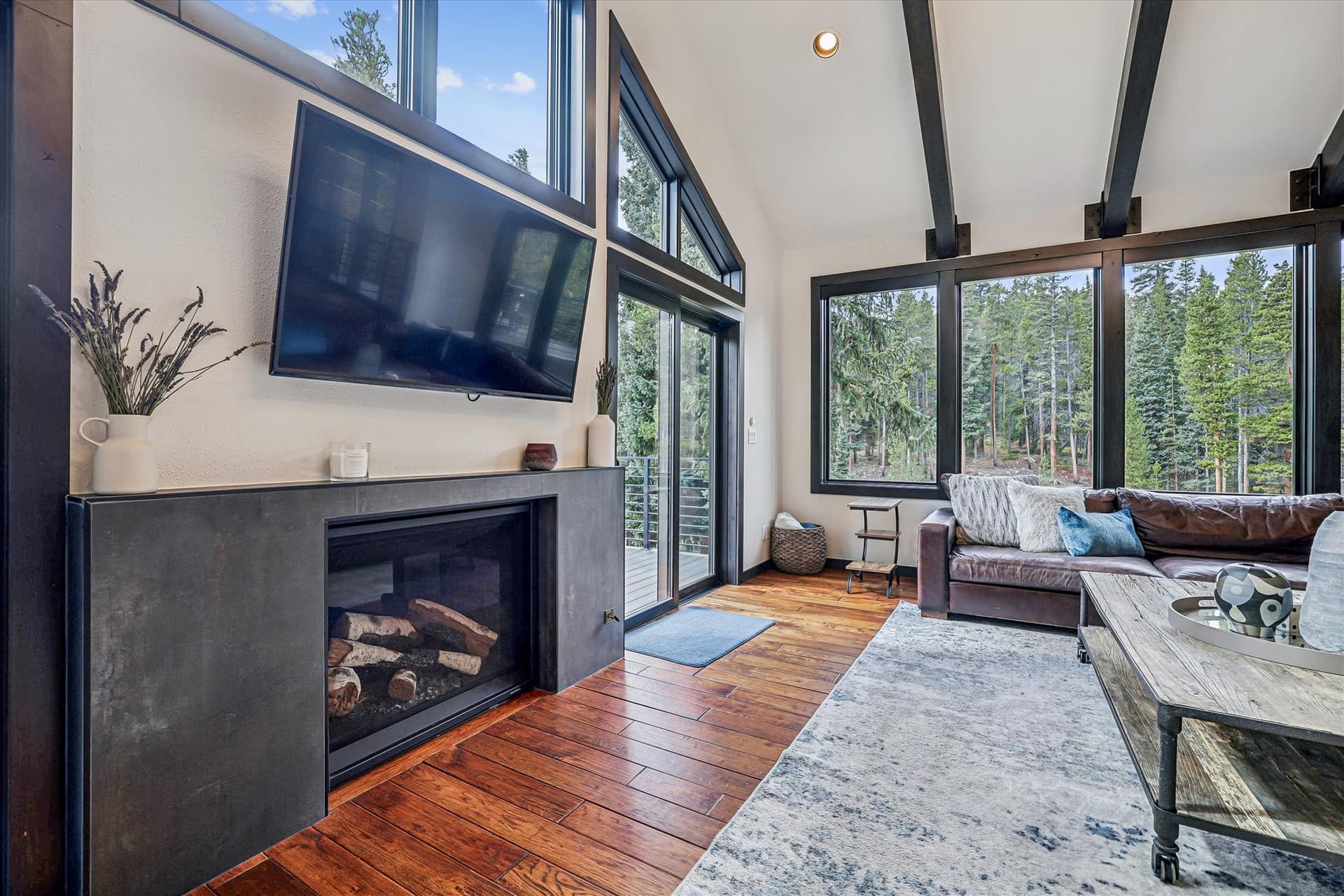 Living Area - Summit Solitude Estate - Breckenridge Vacation Rental