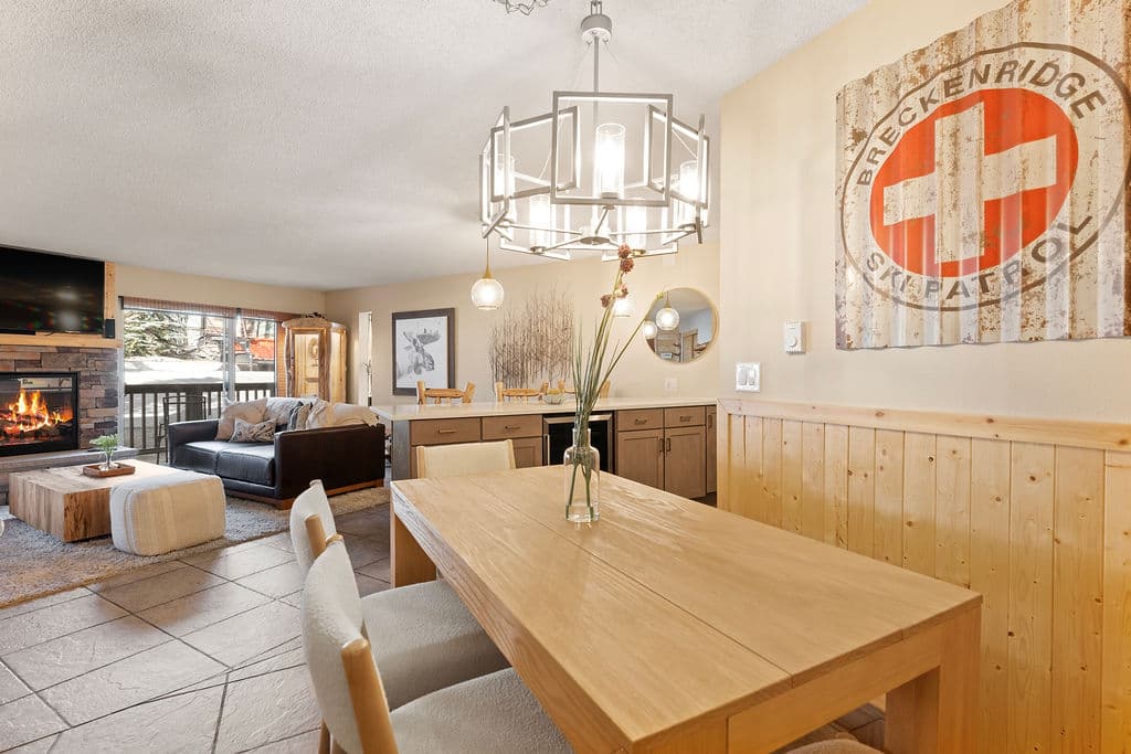 Dining Area - Pine Ridge 15A - Breckenridge Vacation Rental