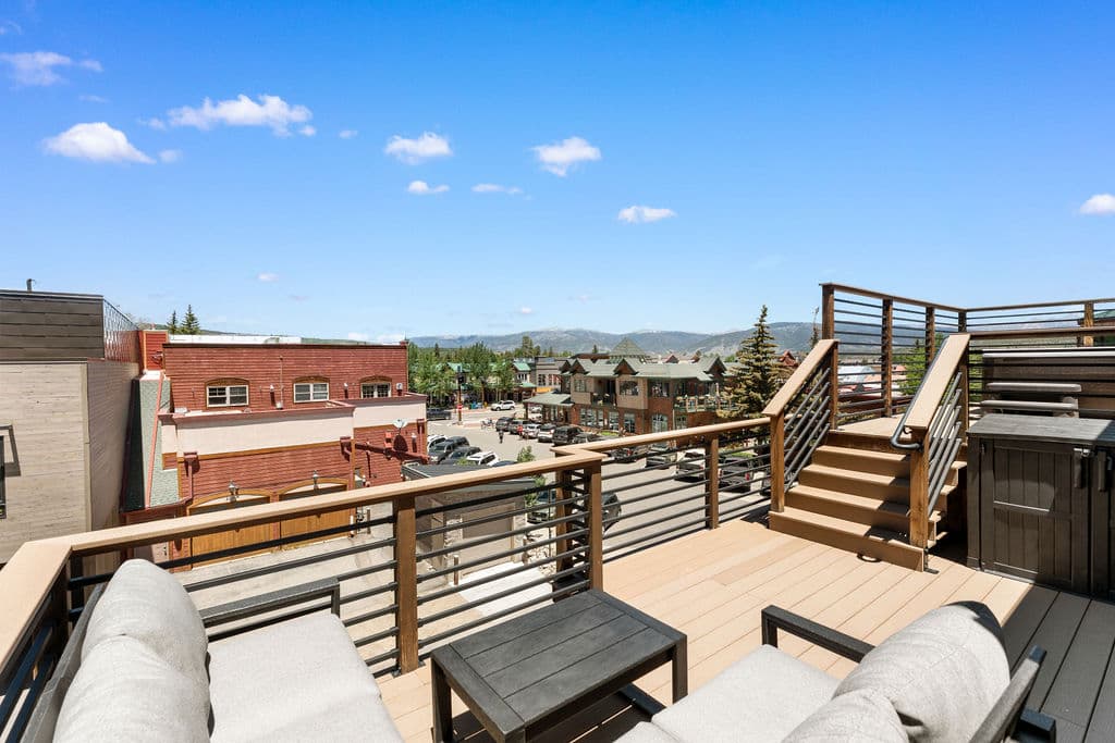 Deck, Decked Out Downtown, Frisco Vacation Rental