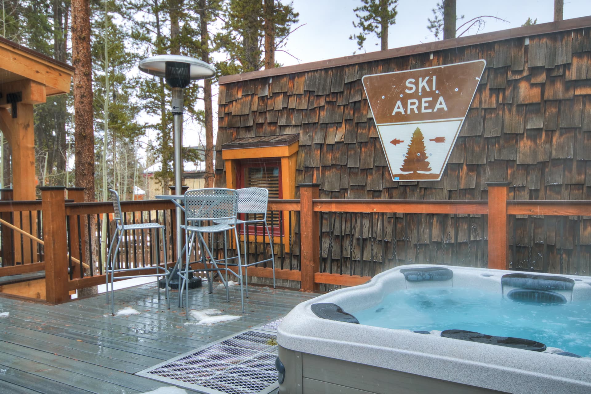Enjoy the beautiful outdoor space - Arrow Darrow Breckenridge Vacation Rental