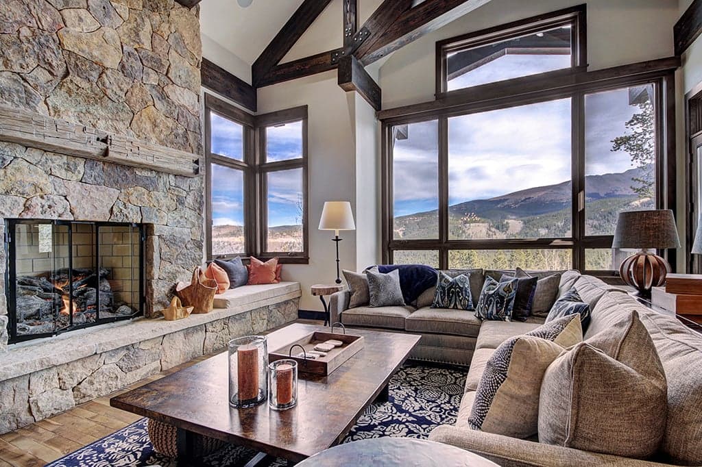 Living Area - Hawk's Hideaway - Breckenridge Vacation Rental