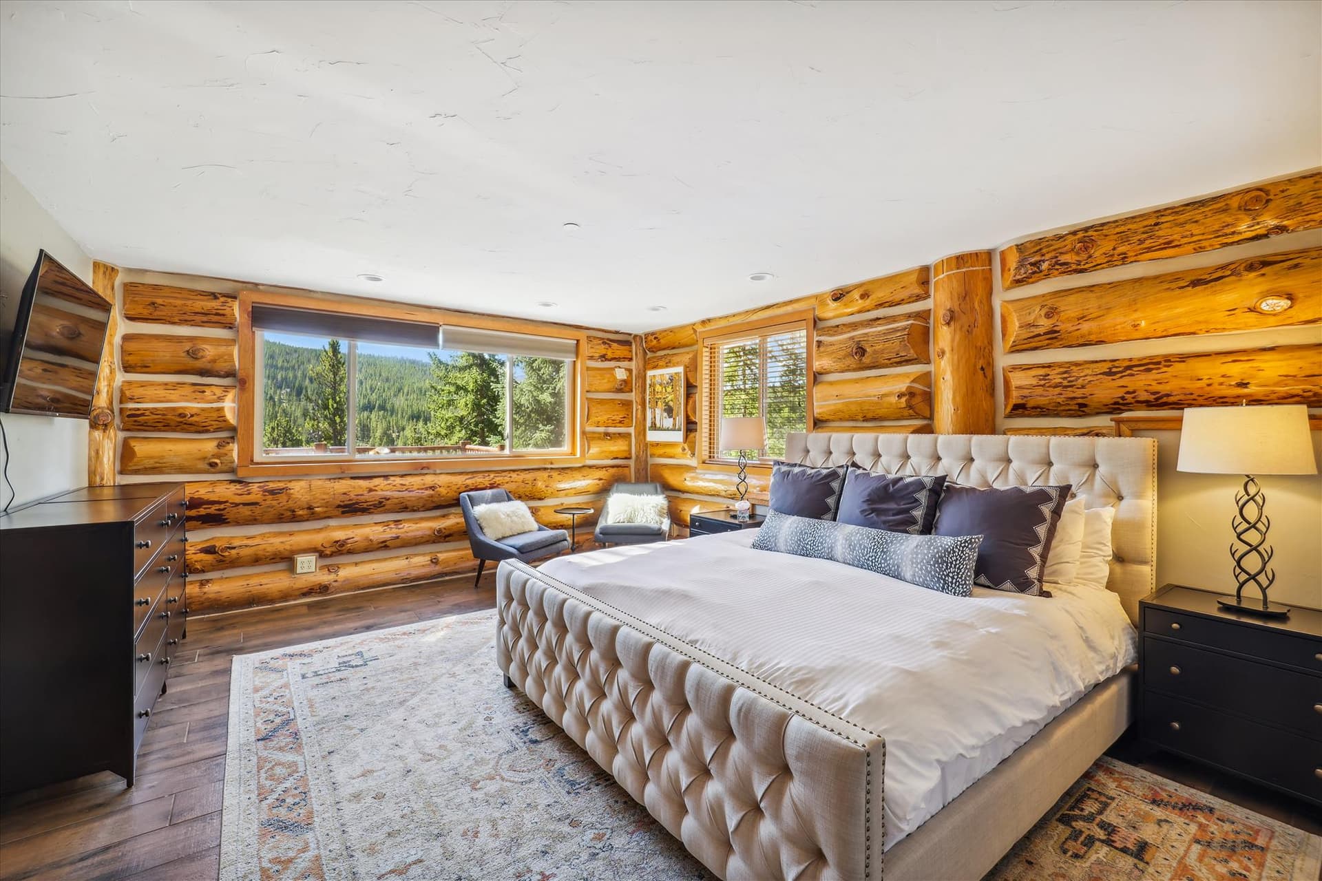 Bedroom - Modern Log Cabin - Breckenridge Vacation Rental