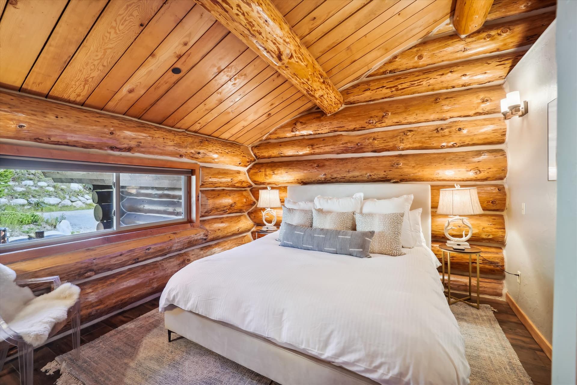 Bedroom - Modern Log Cabin - Breckenridge Vacation Rental