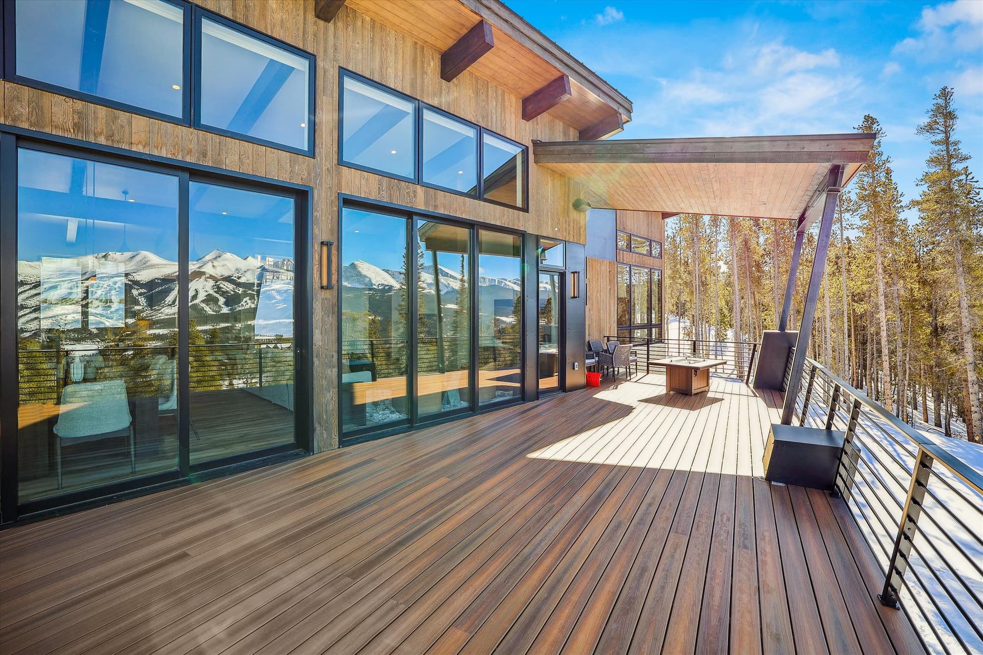Deck - Modern View Manor - Breckenridge Vacation Rental