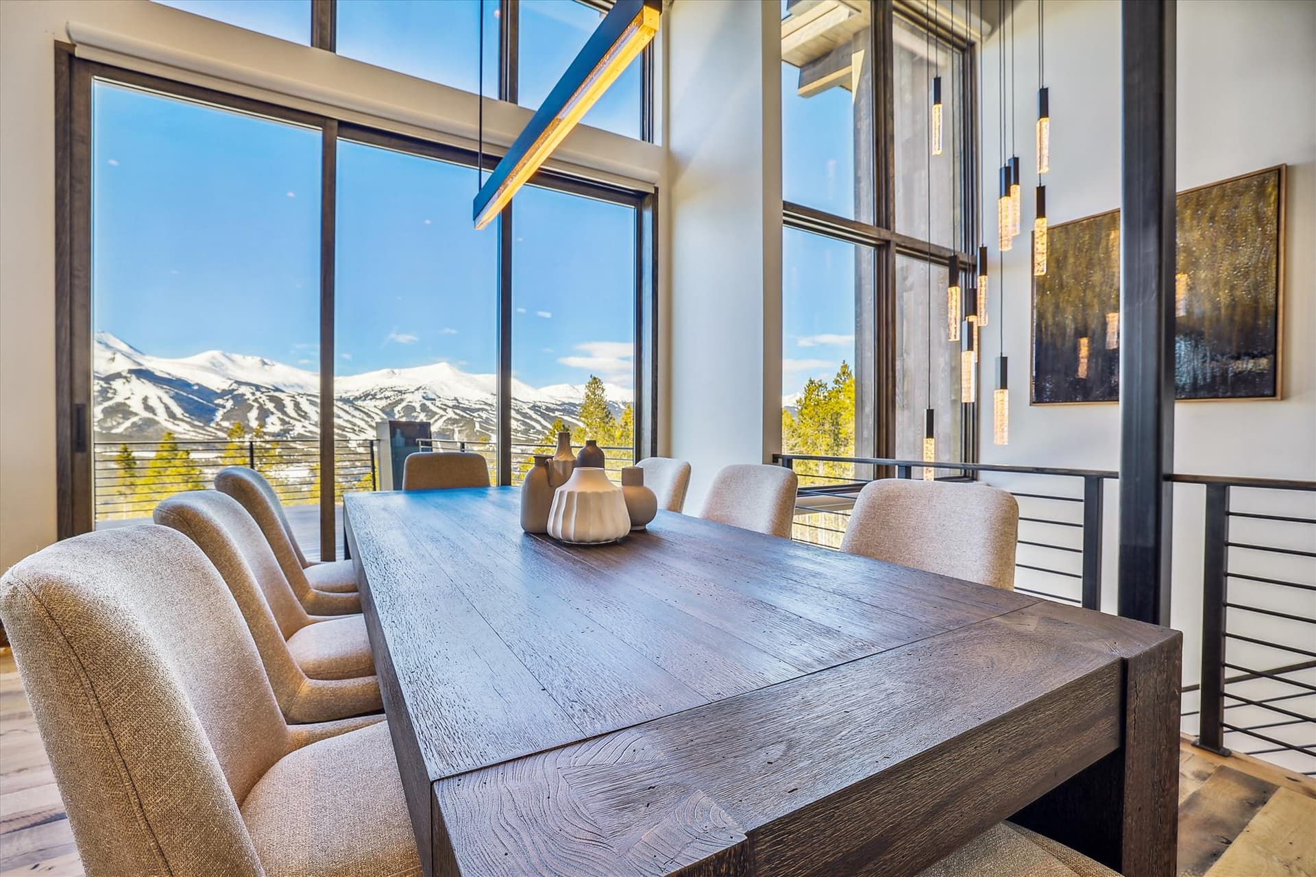 Dining Area - Modern View Manor - Breckenridge Vacation Rental