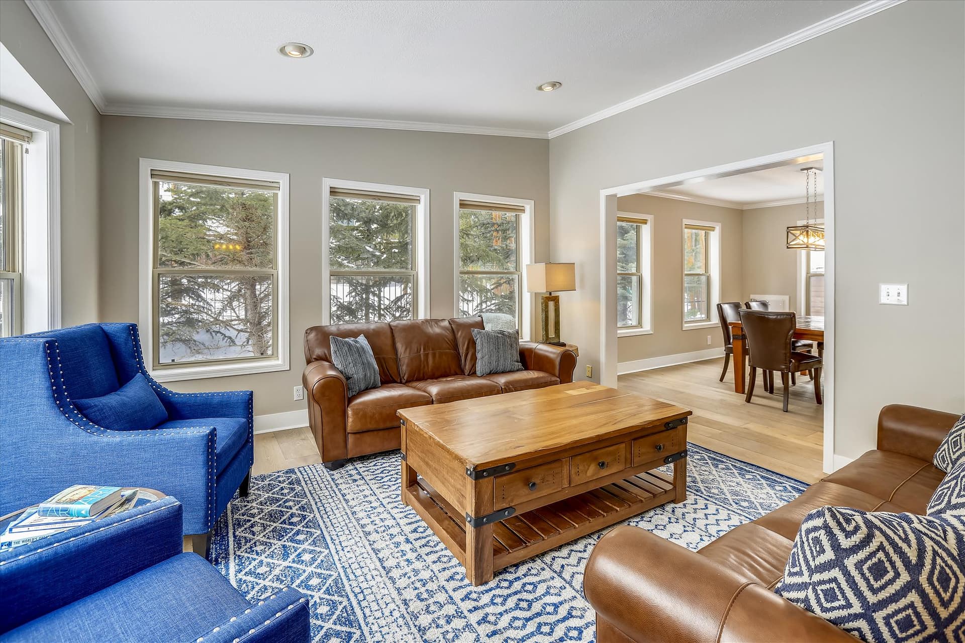 Living Area - On The Rocks - Breckenridge Vacation Rental