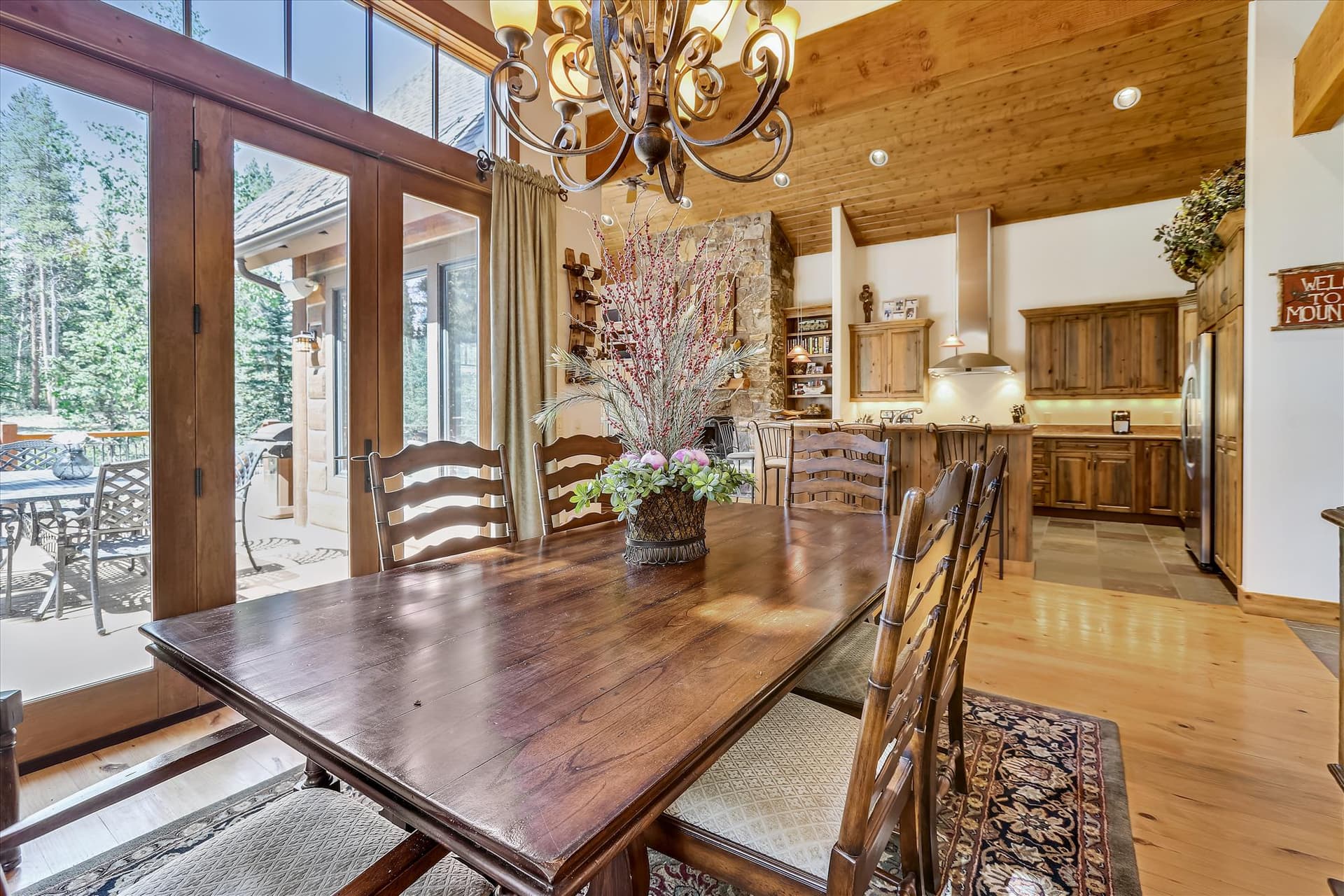 Dining Area - Shock Hill Retreat - Breckenridge Vacation Rental