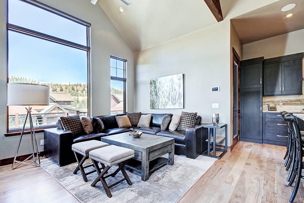 Living Area - Slopeview Chalet - Breckenridge Vacation Rental