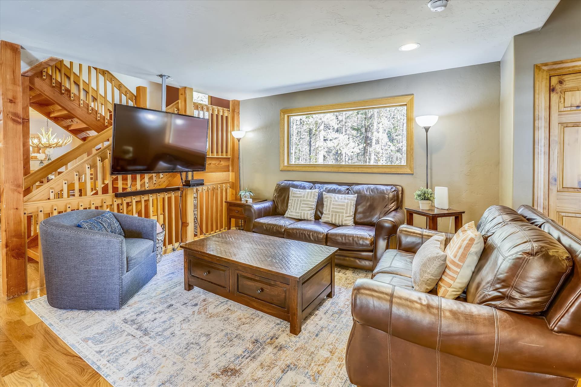 Living Room, Snowy River Retreat, Breckenridge Vacation Rental