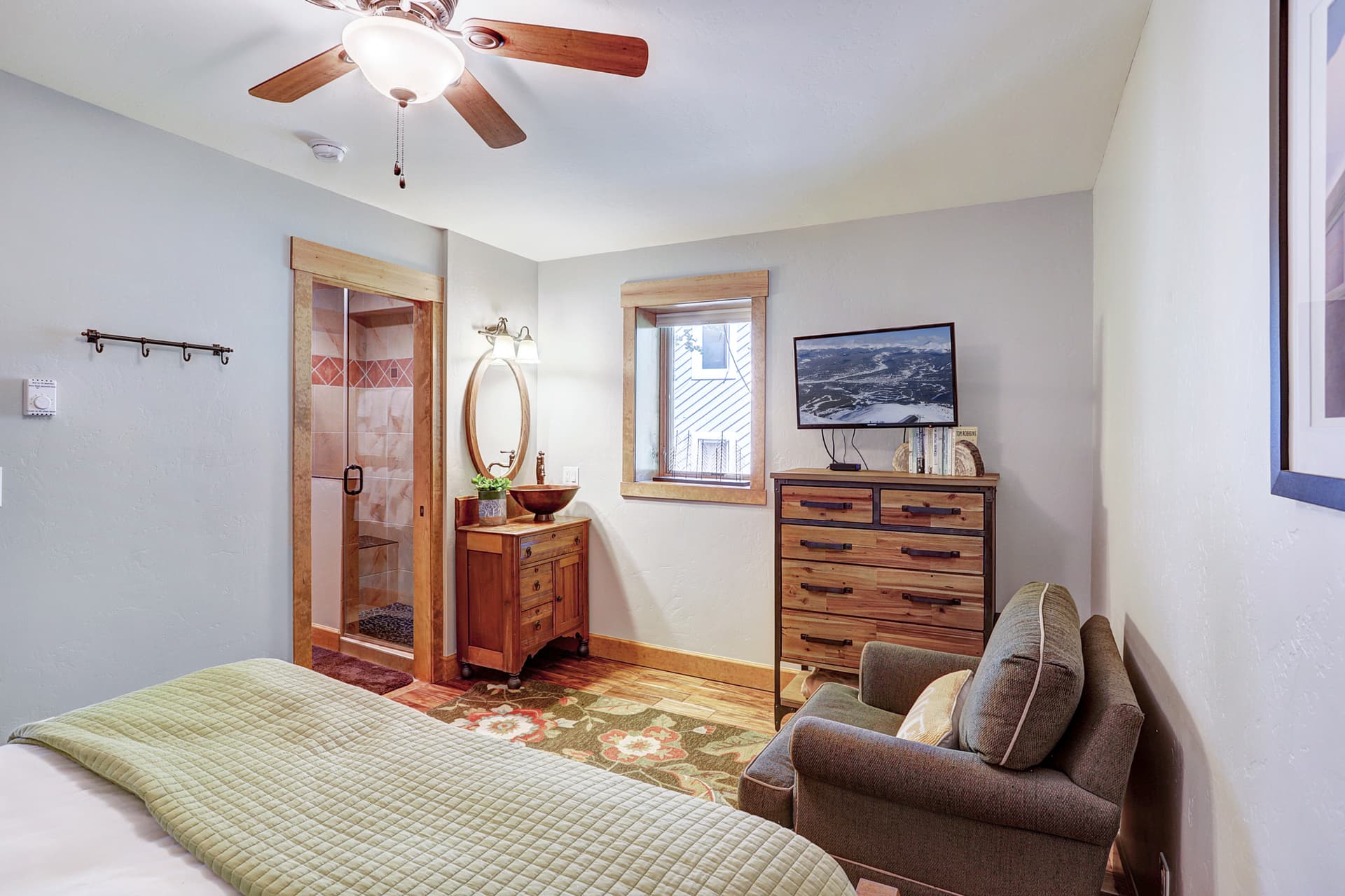 Bedroom, Sophie's Chalet, Breckenridge Vacation Rental