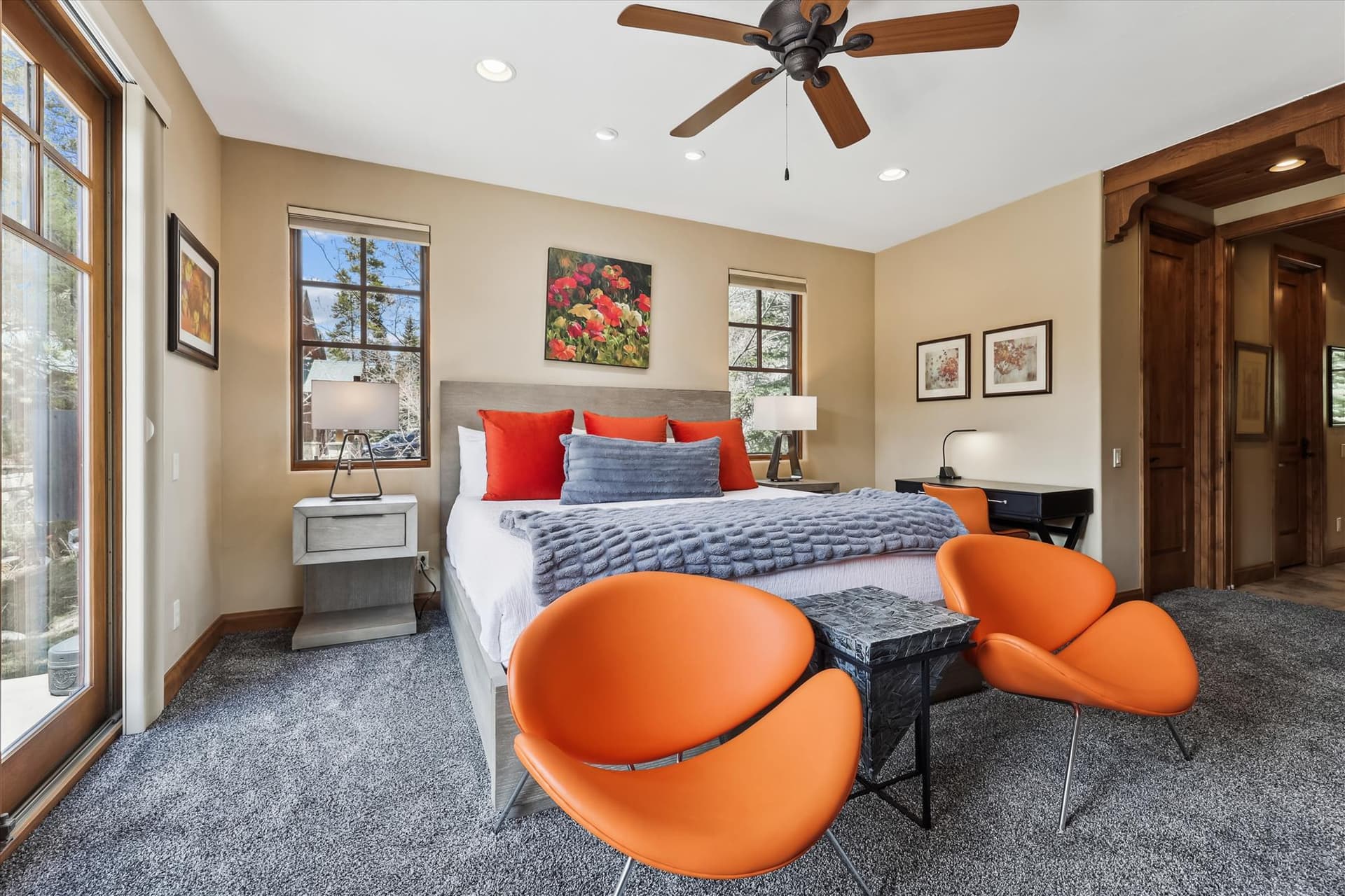 Primary Bedroom, Snow Mansion, Breckenridge Vacation Rental