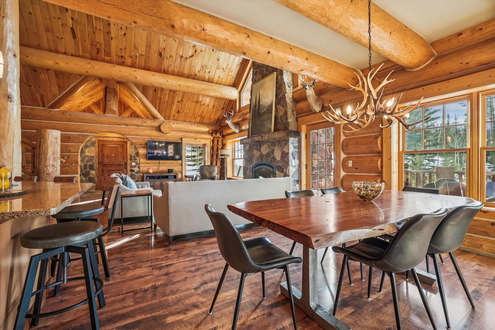 Dining Area - Fireside Retreat - Breckenridge Vacation Rental