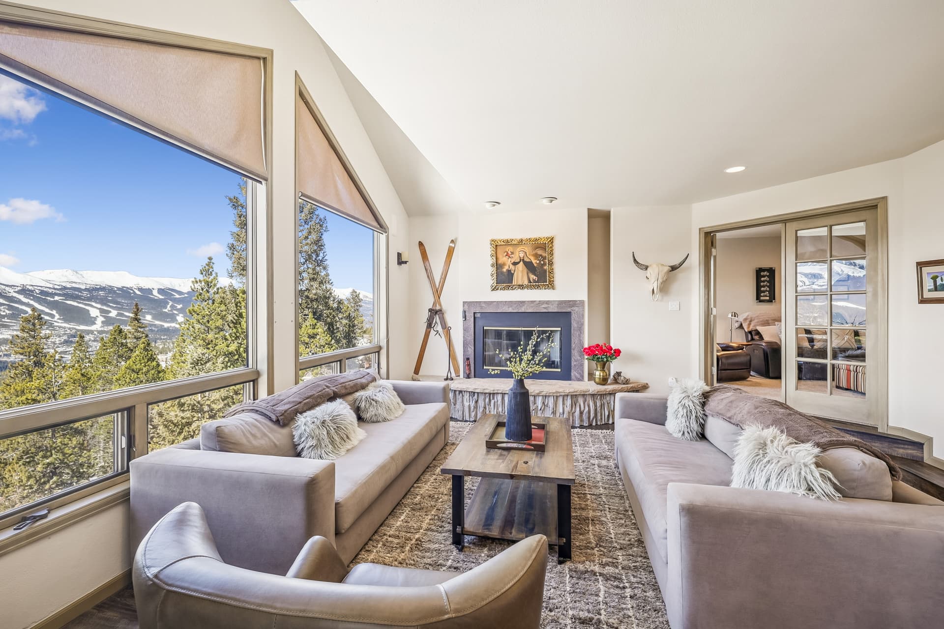 Living Area - Charter Ridge 10 - Breckenridge Vacation Rental