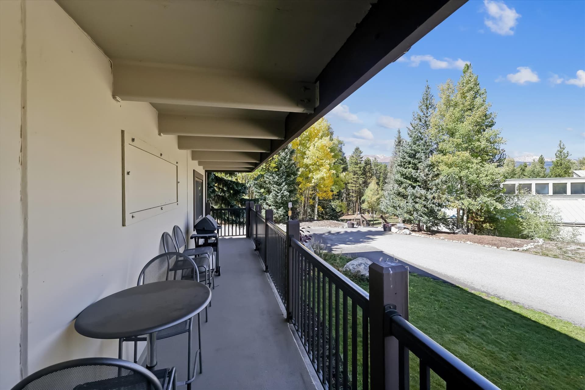 Balcony - Ski & Racquet A-G1 - Breckenridge Vacation Rental