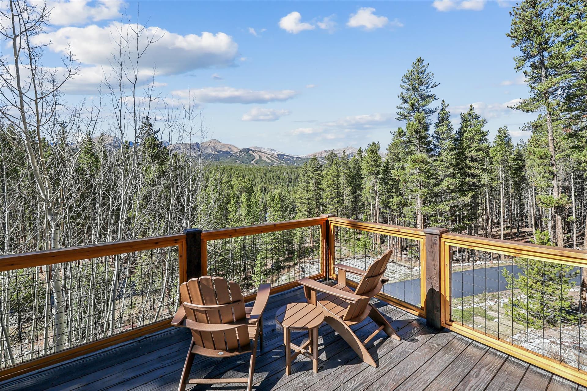 Deck - Mountain Serenity Retreat - Blue River Vacation Rental
