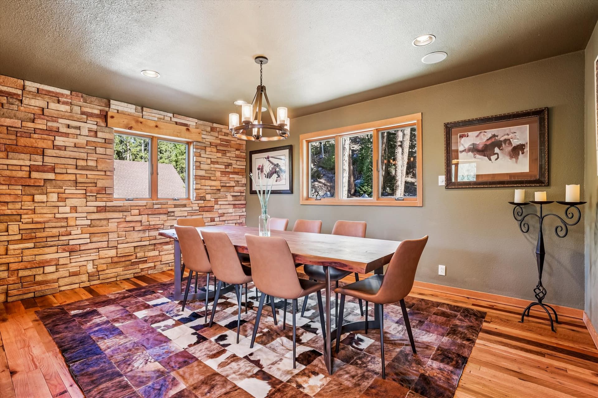Dining Area - Mountain Serenity Retreat - Blue River Vacation Rental