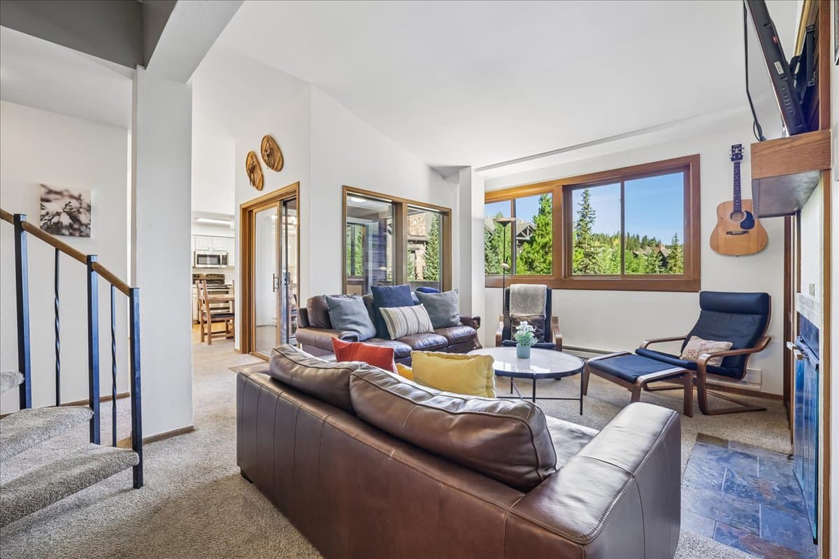 Living Area - Ski Hill 39 - Breckenridge Vacation Rental