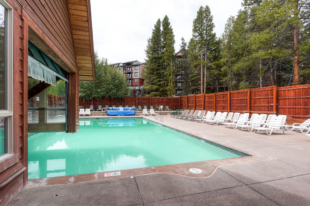 Upper Village Pool - Cimarron 203 - Breckenridge Vacation Rental