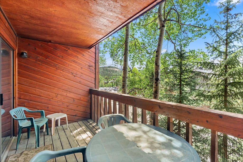 Balcony - Cimarron 203 - Breckenridge Vacation Rental