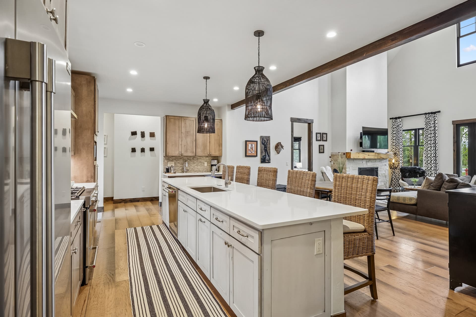 Kitchen - Peak and Petal Chalet - Frisco Vacation Rental