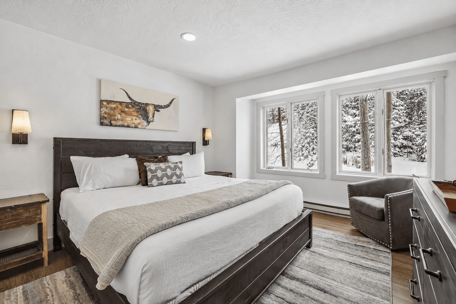 Bedroom - 4 O'Clock Lodge D27 - Breckenridge Vacation Rental