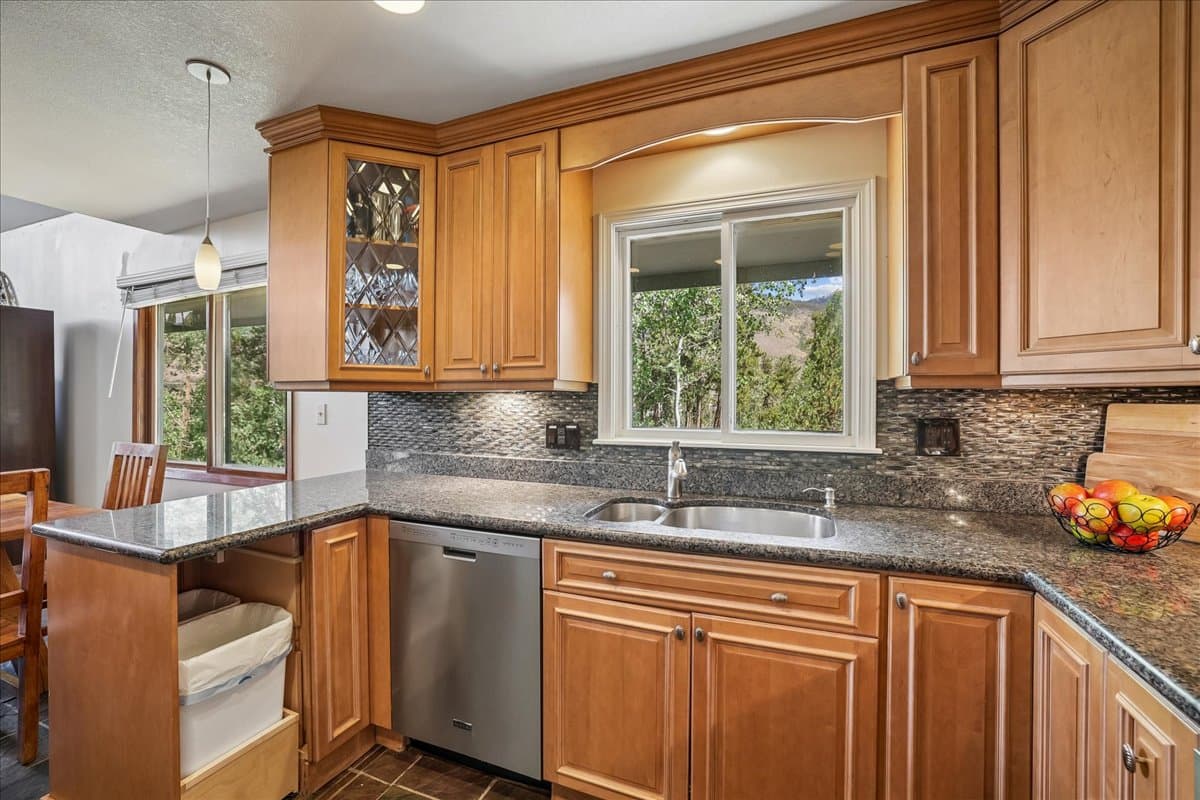 Kitchen - Tenderfoot Basecamp - Dillon Vacation Rental
