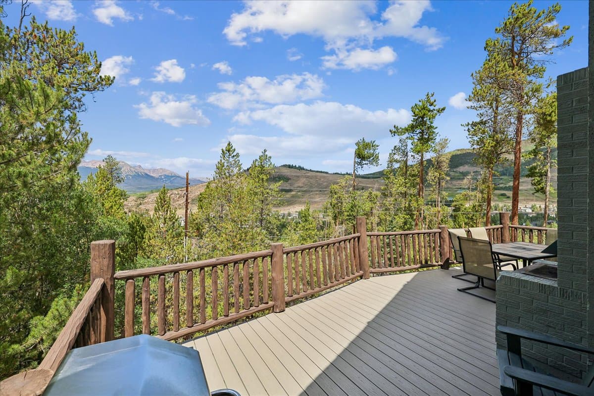 Deck - Tenderfoot Basecamp - Dillon Vacation Rental