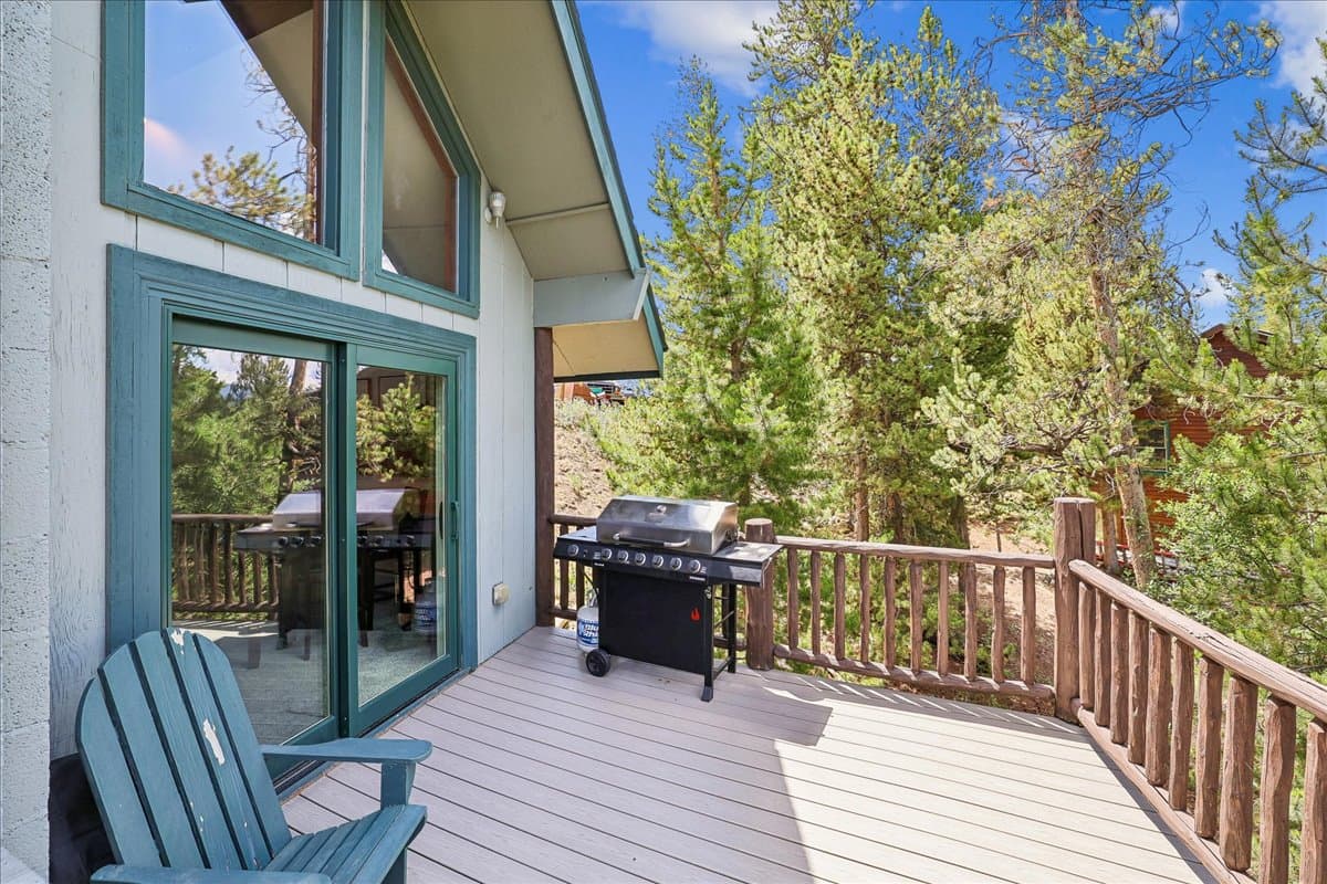 Deck - Tenderfoot Basecamp - Dillon Vacation Rental