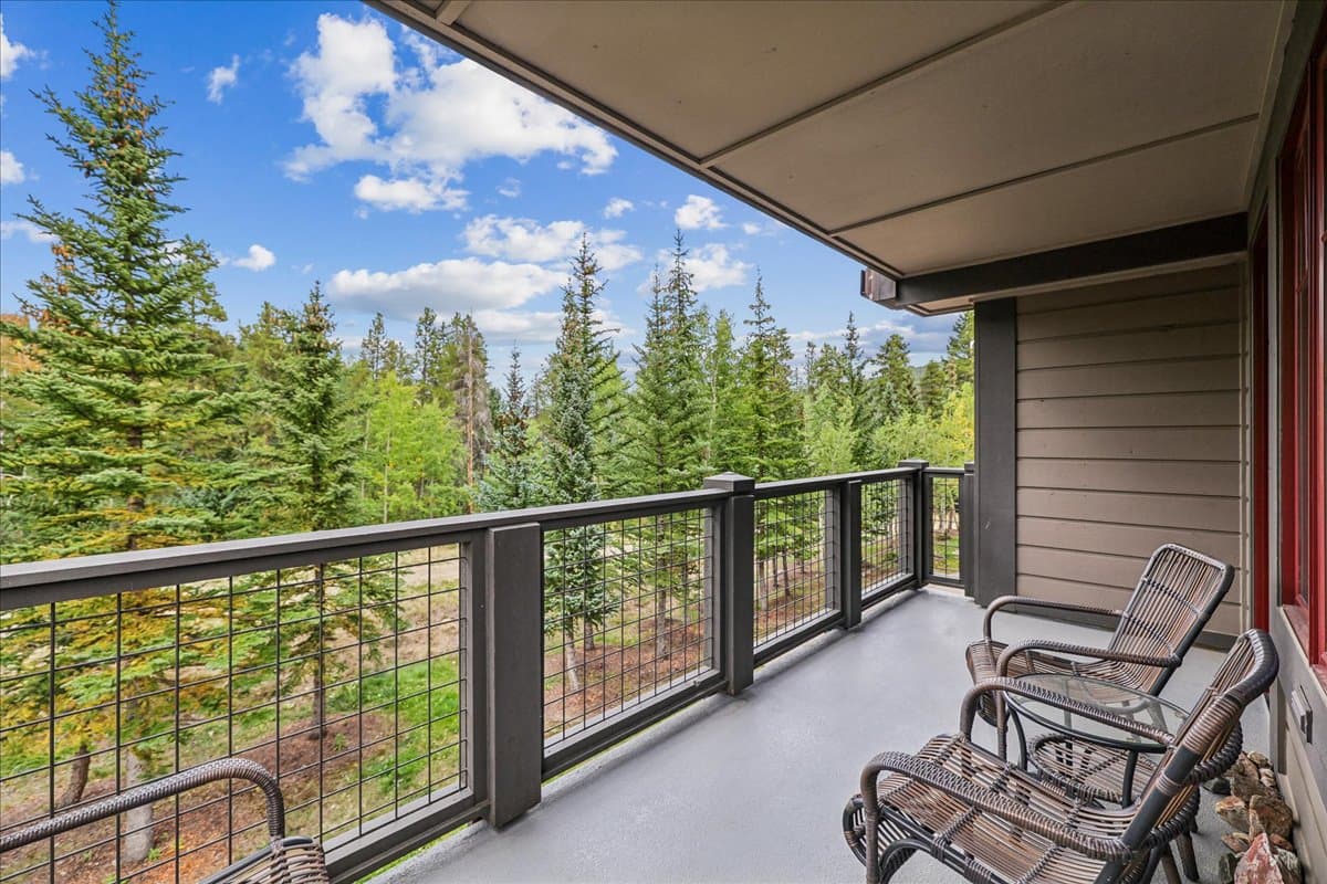 Balcony - Mountain Thunder Lodge 1201 - Breckenridge Vacation Rental