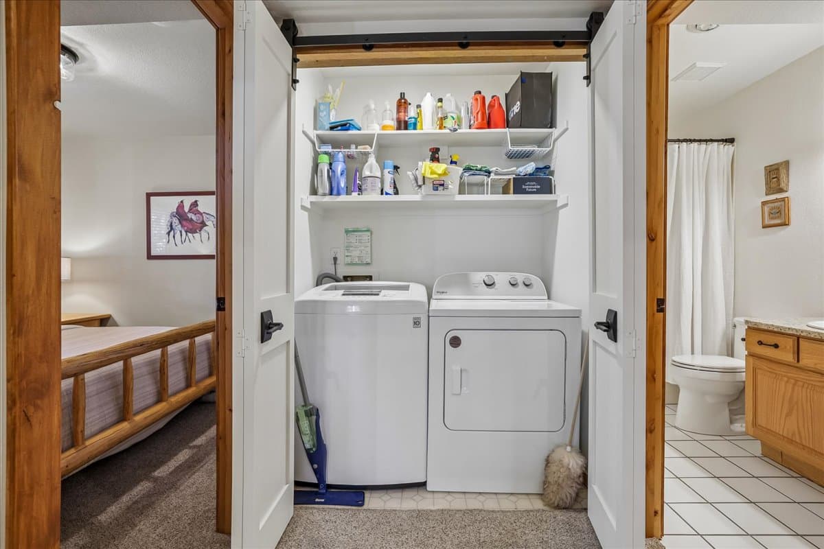 Laundry - Powder and Pines - Breckenridge 30+ Night Rental