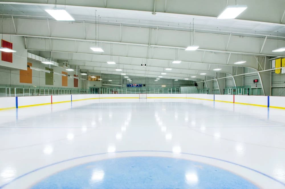 Ice skating